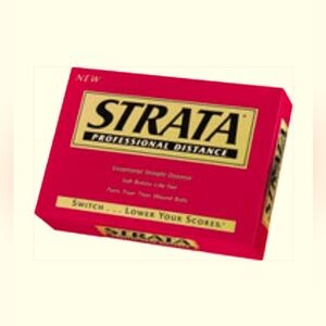😎 NWT box of 12 Strata Professional Distance golf balls, for maximum performance